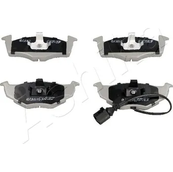 Brzdová destička Sada brzdových destiček, kotoučová brzda ASHIKA 50-00-0955