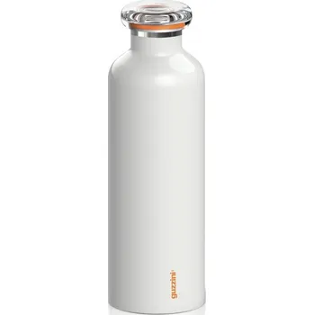 Termoska Termoláhev Energy 750ml bílá - GUZZINI (Nerezová termo láhev na pití 750 ml, bílá - GUZZINI)