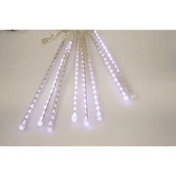 LED páska LED rampouchy - padající vločka - bílé s adapterem