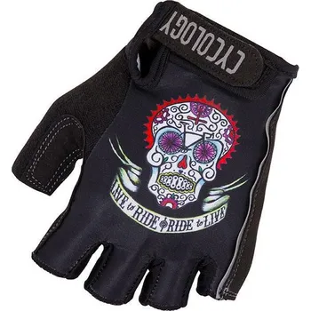 Cyklistické rukavice Cyklistické rukavice Cycology Day of the Living