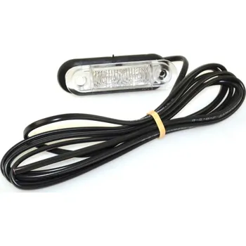 LED osvětlení SPZ s kabelem - ARTEGA DAF HYMER PAGANI SCANIA - HELLA (ARTEGA 80-864-003-00 DAF 152 9623 HYMER 1643306 8016166 PAGANI 002407 SCANIA 1867615 2425524)