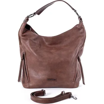 David Jones Paris Velká kabelka na rameno David Jones CM6560 hnědá