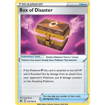 Sběratelská karetní hra Box of Disaster 154/196 - Lost Origin Typ karty: Non-Holo