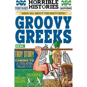 Kniha Groovy Greeks (newspaper edition) - Deary, Terry