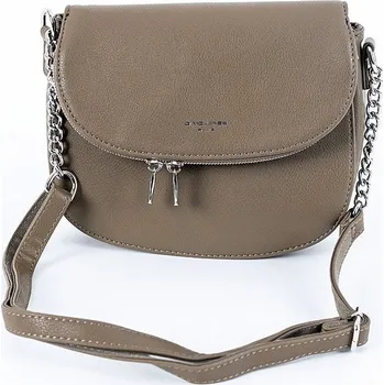 Olivově zelená crossbody kabelka David Jones 6815-1