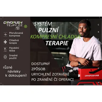 Cryopush systém pro pulzní chladivou terapii