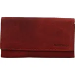 Dámská kožená peněženka SendiDesign Dinta - červená