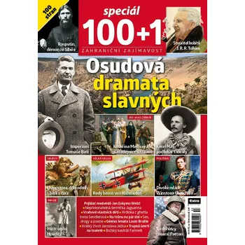 Časopis 100+1 speciál - Osudová dramata slavných (č. 53)