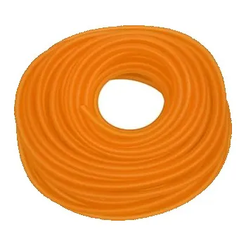 Silikonová palivová hadička oranžová - metráž
