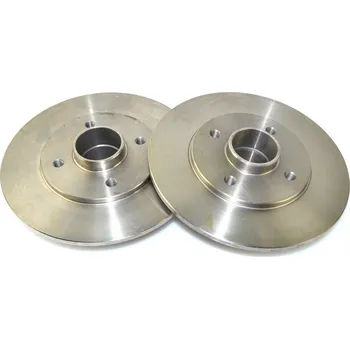 Brzdový kotouč Zadní brzdové kotouče RENAULT CLIO I 1990-1998 (RENAULT 7700805006 RENAULT 7700805148 RENAULT 7701204302 RENAULT 7701204303 NK 203917)