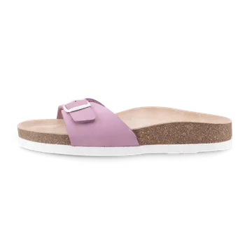 Dámské pantofle Vasky Line Pink - Dámské kožené pantofle růžové | česká výroba ze Zlína 38 EU