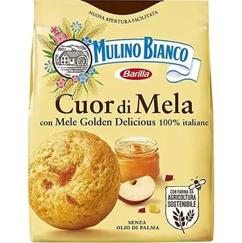 Křehké sušenky s jablečným džemem, Mulino Bianco cuor di mela