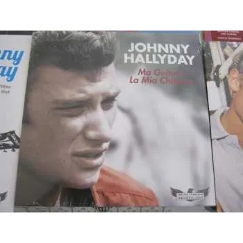 Zahraniční hudba SP Johnny Hallyday: Ma Guitare / La Mia Chitarra LTD | NUM | PIC 2016 Numbered Picture Disc Limited Edition Vinyl