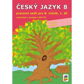 Český jazyk Český jazyk 8: Pracovní sešit: 1. díl - Nakladatelství Nová Škola (2022, sešitová)