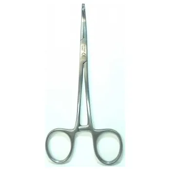 Svorka lékařská Crile zahnutá 14cm S/M PAK K.T.S. 14510