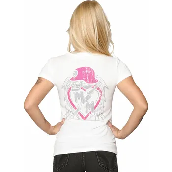 Dámské tričko tričko street dámské - MAIDEN GENERAL - METAL MULISHA - WHT_MWTSV2004.01 - XXL