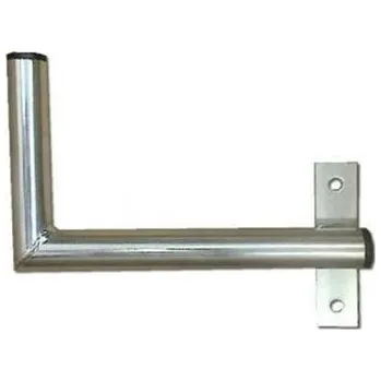 Anténní držák Držák antén 25/12cm na okno, s malým pásem - pravý, k uchycení na zeď