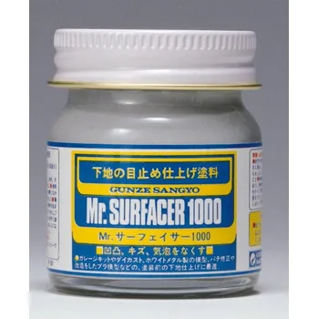 Tmel Mr.Surfacer 1000 - Stříkací tmel 40ml - Gunze Sangyo SF284