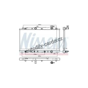 Chladič motoru Chladič motoru NISSENS 646938