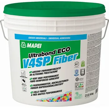 Průmyslové lepidlo MAPEI Ultrabond Eco V4 SP Fiber lepidlo s obsahem vláken 14 kg