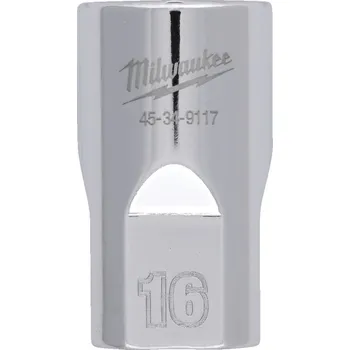 Ruční nářadí MILWAUKEE 1/2" Chromovaný nástrčný klíč metrický 16 mm