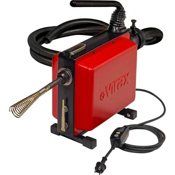 čistič potrubí VIRAX Elektrická prorážečka / čistička s kabely VAL 96QC