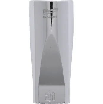 Klíč MILWAUKEE 3/8" Chromovaný prodloužený nástrčný klíč metrický 21 mm