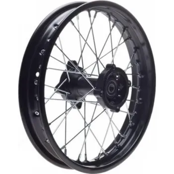 Alu kolo Zadní kolo 12" pitbike Honda CRF50 Černá