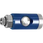 Bezpečnostní spojka a tlačítko otočné 7,4mm vnější závit G3/8" RIEGLER