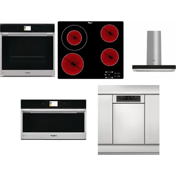 Set domácích spotřebičů WHIRLPOOL W9 OP2 4S2 H + WHIRLPOOL AKT 8130/NE + WHIRLPOOL WHBS 62F LT K + WHIRLPOOL W9 MD260 IXL + WHIRLPOOL WSBO 3O34 PF X