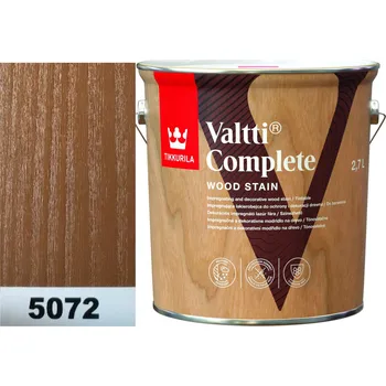 Mořidlo Tikkurila Valtti Complete - 2,7L - 5072 - teak - Honka + dárek k objednávce nad 1000Kč