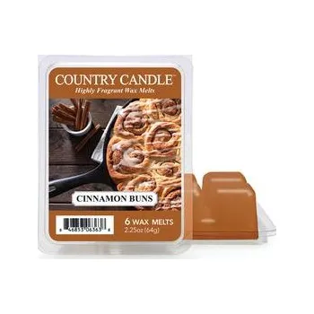 vonný vosk Country Candle Cinnamon Buns Vonný Vosk, 64 g