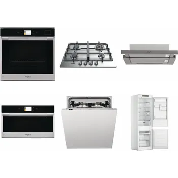 Set domácích spotřebičů WHIRLPOOL W9 OP2 4S2 H + WHIRLPOOL TKRL 661 IX EU + WHIRLPOOL AKR 5390/1 IX + WHIRLPOOL W9 MD260 IXL + WHIRLPOOL WIC 3C33 PFE + WHIRLPOOL WHC18 T311