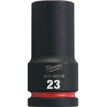 Gola hlavice MILWAUKEE Průmyslové hlavice Shockwave 3/4" HEX 23mm dlouhé
