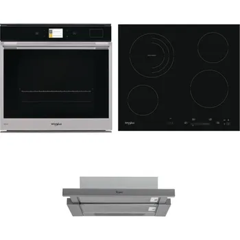 Set domácích spotřebičů WHIRLPOOL W9 OP2 4S2 H + WHIRLPOOL AKT 8900 BA + WHIRLPOOL AKR 749/1 IX