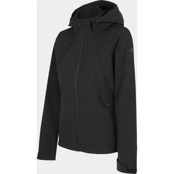 Dámská větrovka 4F H4Z22-SFD001 DEEP BLACK Dámská softshellová bunda US XS