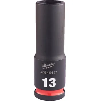 Gola hlavice MILWAUKEE Průmyslové hlavice Shockwave 3/8" HEX 13mm dlouhé