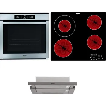Set domácích spotřebičů WHIRLPOOL ABSOLUTE AKZM 8480 IX + WHIRLPOOL AKT 8130/NE + WHIRLPOOL AKR 5390/1 IX
