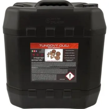 Olej na dřevo Tungový olej 20lt - čínský, dřevní, přírodní, rostlinný olej na dřevo OLE TUO 004