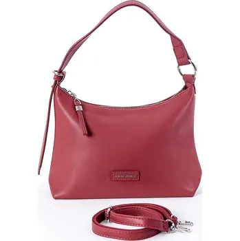 Kabelka Malá červená kabelka na rameno i do ruky David Jones CM6564