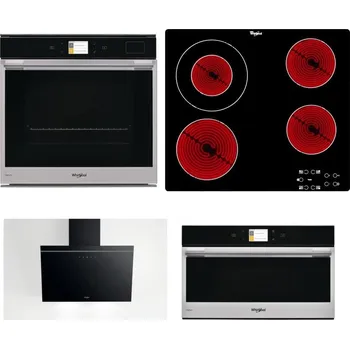 Set domácích spotřebičů WHIRLPOOL W9 OP2 4S2 H + WHIRLPOOL AKT 8130/NE + WHIRLPOOL AKR 62F LT K + WHIRLPOOL W9 MD260 IXL