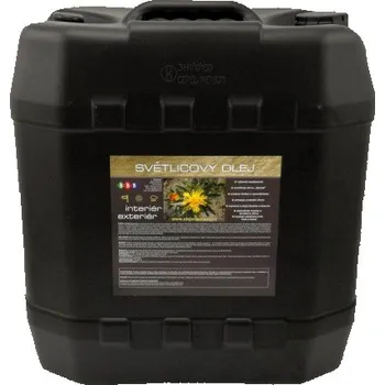 Olej na dřevo Světlicový olej (saflorový, bodlákový) 20lt - přírodní olej na dřevo OLE SVE 004