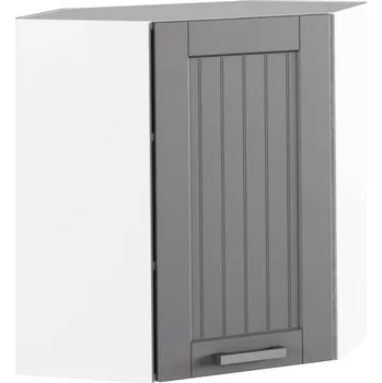 Kuchyňská skříňka Tempo Kondela Janne Typ 10 (tmavě šedá + bílá)