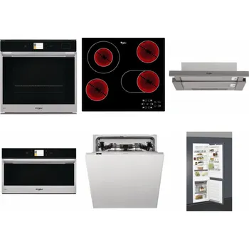 Set domácích spotřebičů WHIRLPOOL W9 OP2 4S2 H + WHIRLPOOL AKT 8190/BA + WHIRLPOOL AKR 5390/1 IX + WHIRLPOOL W9 MD260 IXL + WHIRLPOOL WIC 3C33 PFE + WHIRLPOOL ART 66112