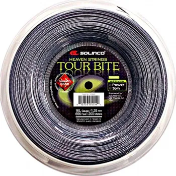Struna na výplet tenisové rakety Tenisový výplet Solinco Tour Bite Diamond Rough (200 m) 1,20 mm