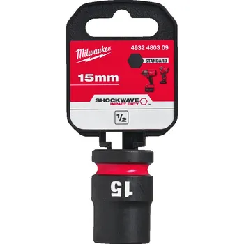 Gola hlavice MILWAUKEE 1/2" průmyslová hlavice STD, 15mm