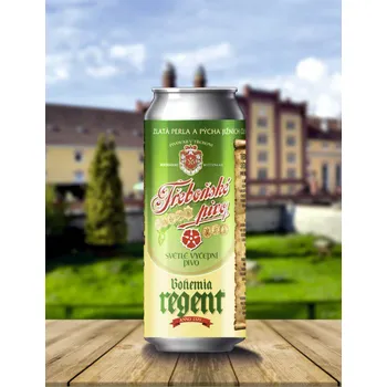 Pivo Regent Třeboňské - 0,5l Plech