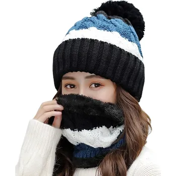 Čepice Čepice a nákrčník Černá