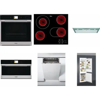Set domácích spotřebičů WHIRLPOOL W9 OP2 4S2 H + WHIRLPOOL AKT 8190/BA + WHIRLPOOL AKR 650/1 IX + WHIRLPOOL W9 MD260 IXL + WHIRLPOOL WSIC 3M27 C + WHIRLPOOL ART 66112