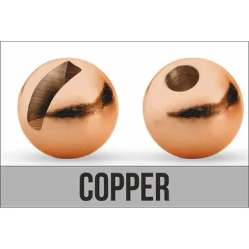 Traper Tungsten Bead Slotted Copper 3,5mm